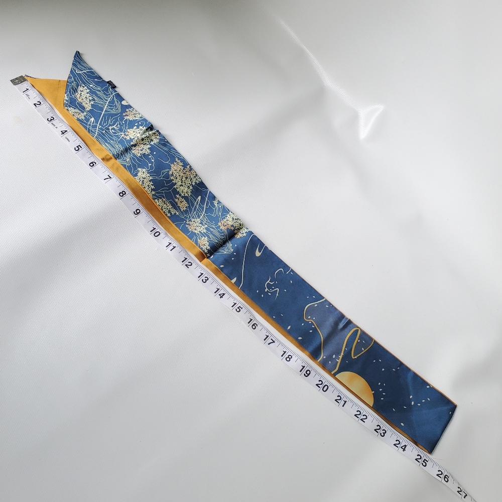 Silky Fun Retro Pinup Scarf For Head Neck Bag - Picture 2 of 3